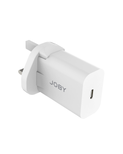 Joby USB-C PD 20W (USB Power Delivery) - UK/EU/US Plug White